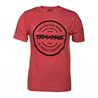 T-shirt Röd Rund Traxxas-logga L (Premium)