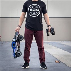 T-Shirt Black Circle Traxxas-logo L