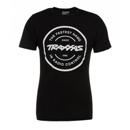 T-Shirt Black Circle Traxxas-logo M