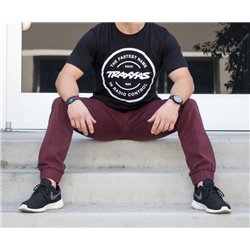 T-shirt Svart Rund Traxxas-logga M