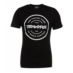 T-shirt Svart Rund Traxxas-logga XL