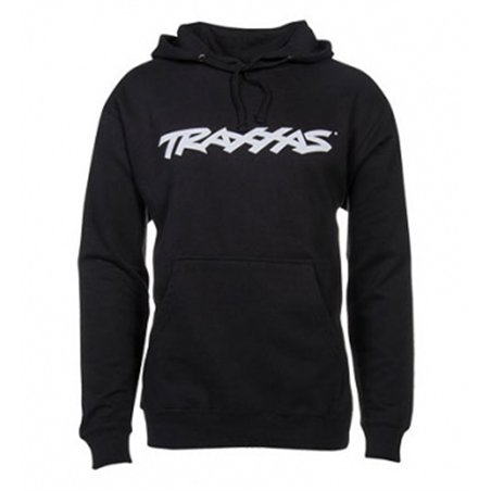 Hoodie Svart Traxxas-logga S