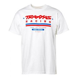 T-shirt Vit Traxxas Racing Heritage M