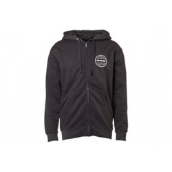 Hoodie with Zipper Black Traxxas-logo L