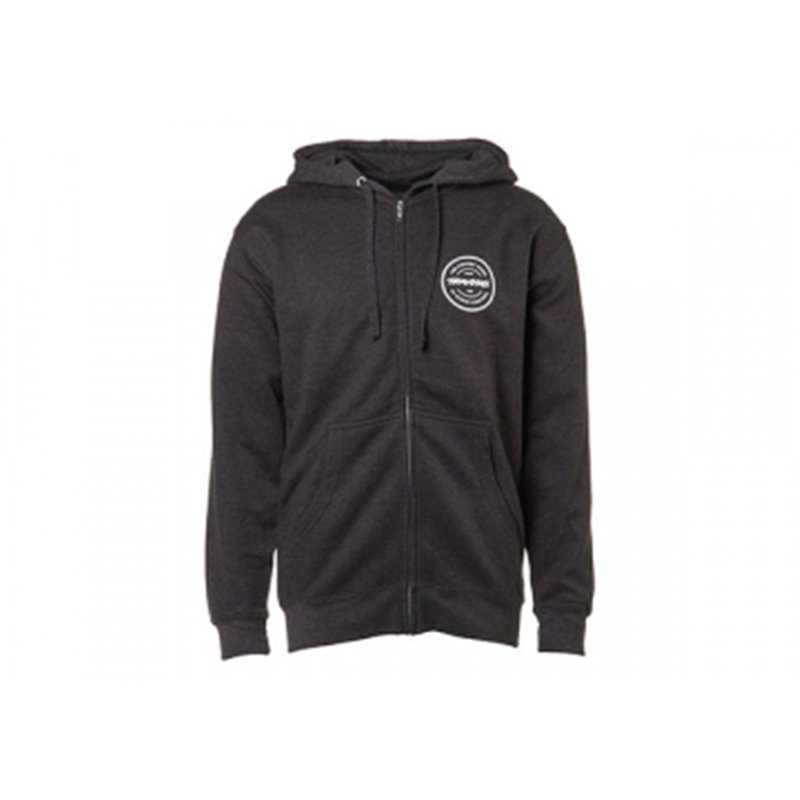 Hoodie with Zipper Black Traxxas-logo S