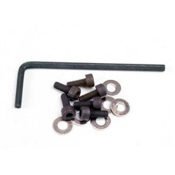 Skruvsats M3x8mm / Brickor (6)