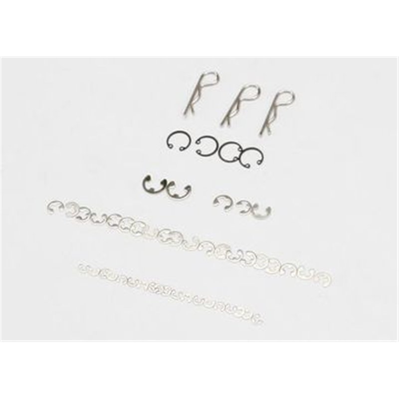 E-clips, C-rings and Body Clips Set
