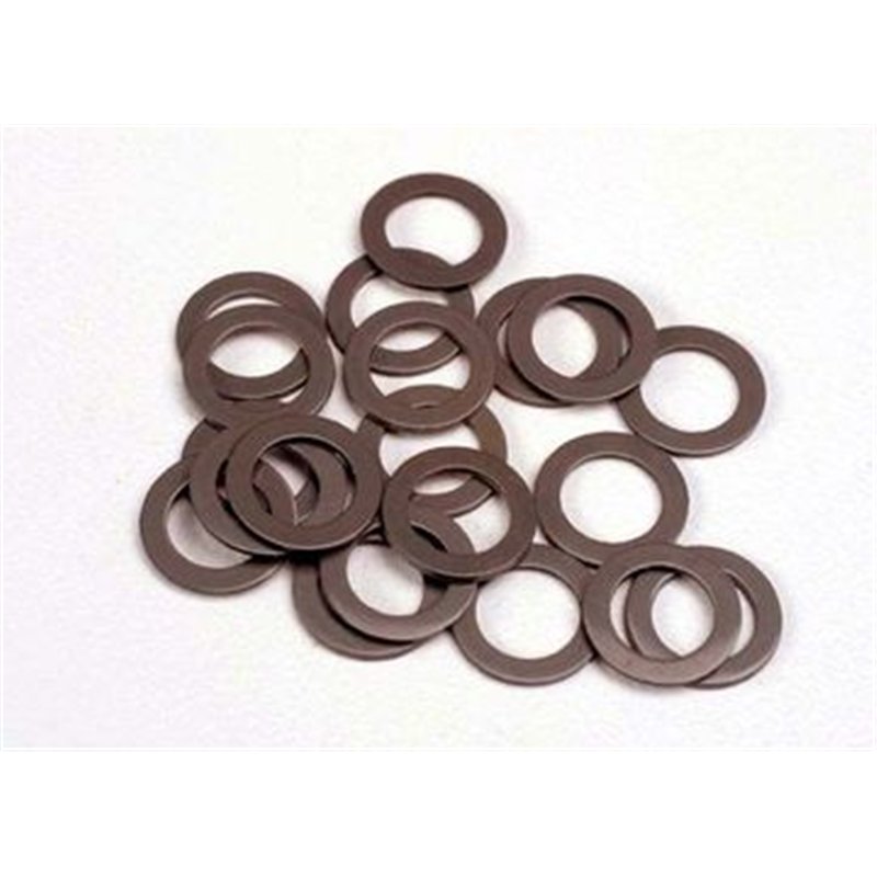Bricka 5x8x0,5mm Teflon-belagda (20)