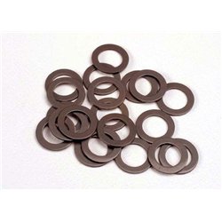 Bricka 5x8x0,5mm Teflon-belagda (20)