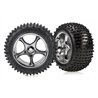 Tires & Wheels Alias Soft/Tracer Chrome 2.2" Rear (2)