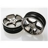 Wheels Tracers Black Chrome 2.2" 2WD Front (2)