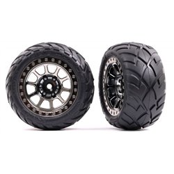 Tires & Wheels Anaconda / Black Chrome 2.2" Rear (2)