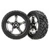 Tires & Wheels Anaconda/Tracer Chrome 2.2" 2WD Front (2)