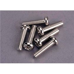 Screws M4x15mm Roundhead (6)