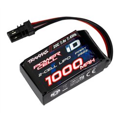 Li-Po Battery 2S 7,4V 1000mAh 20C TRX-4M