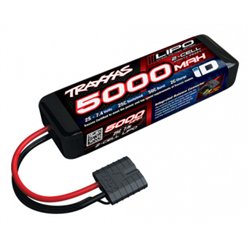 Li-Po Batteri 2S 7,4V 5000mAh 25C iD-Kontakt (Kort)