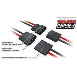 NiMH Batteri 8,4V 3000mAh Hump ID-kontakt