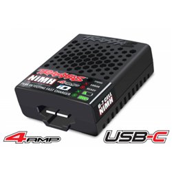 Laddare 4-AMP 6-7celler NiMH USB-C
