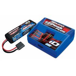 Charger EZ-Peak Plus 4A and 2S 5800mAh Battery Combo