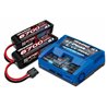 Laddare EZ-Peak Live Dual 26A och 2x4S 6700mAh Batteri Combo