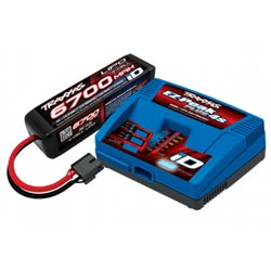 Charger EZ Peak Plus 8A and 4S 14,8v Li-Po 6700mAh Combo