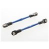 Turnbuckles 59mm Komplett Aluminium Blå (2)