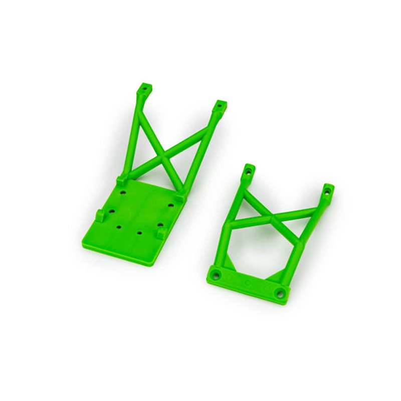 Skid Plates Front and Rear Green