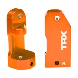 Styrspindelhållare Aluminium Orange (Par)