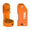 Caster Block Aluminium Orange (Pair)