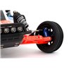 Caster Block Aluminium Orange (Pair)