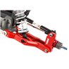 Caster Block Aluminium Orange (Pair)