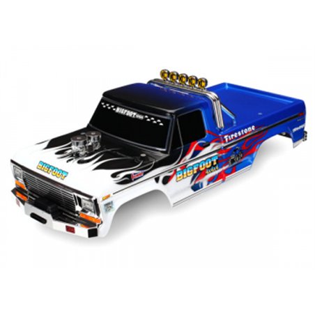 Body BigFoot Flames Painted