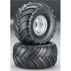 Tires & Wheels Terra Groove/Satin Chrome 2.2/3.0 Truck (2)