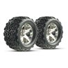 Tires & Wheels Talon/All-Star Chrome 2.8" (2)