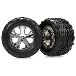 Tires & Wheels Talon/All-Star Chrome 2.8" (2)