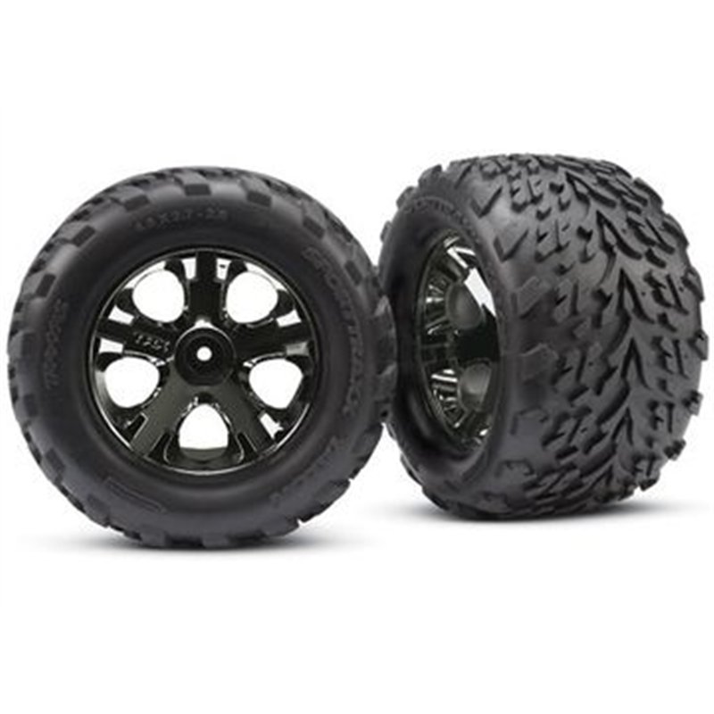 Tires & Wheels Talon/All-Star Black Chrome 2.8" TSM (2)