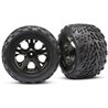 Tires & Wheels Talon/All-Star Black Chrome 2.8" TSM (2)