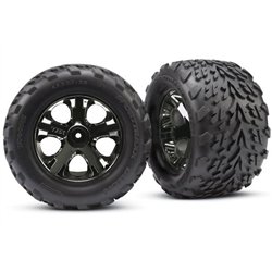 Tires & Wheels Talon/All-Star Black Chrome 2.8" TSM (2)
