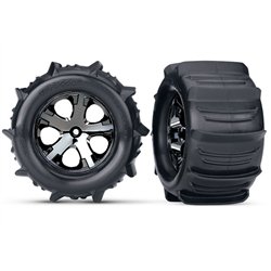 Tires & Wheels Paddel/ All-Star Black Chrome 2.8" TSM Rear