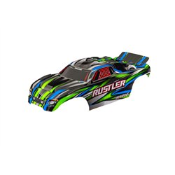 Body Rustler 2WD Clipless Green