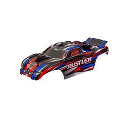 Body Rustler 2WD Clipless Red