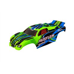 Body Rustler 2WD Clipless Green