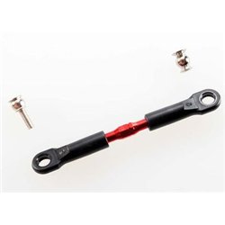 Turnbuckle Komplett Camberstag 69mm Aluminium Röd