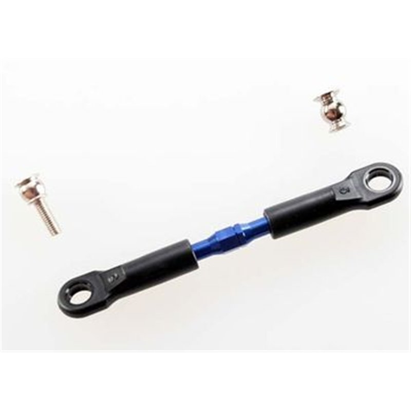 Turnbuckle Komplett Camberstag 69mm Aluminium Blå