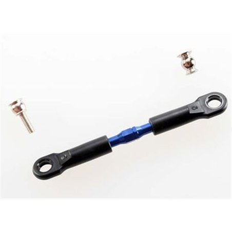Turnbuckle Komplett Camberstag 69mm Aluminium Blå