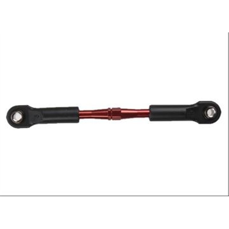 Turnbuckle Komplett Camberstag 82mm Aluminium Röd
