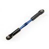 Turnbuckle Complete Camber Link 82mm Aluminium Blue
