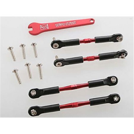 Turnbuckle Camber Link Set Aluminium Red
