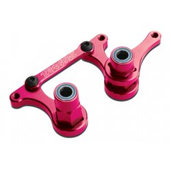 Steering Bellcrank Aluminium Pink