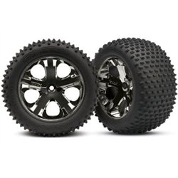 Tires & Wheels Alias/All-Star Black Chrome 2.8" TSM Rear (2)